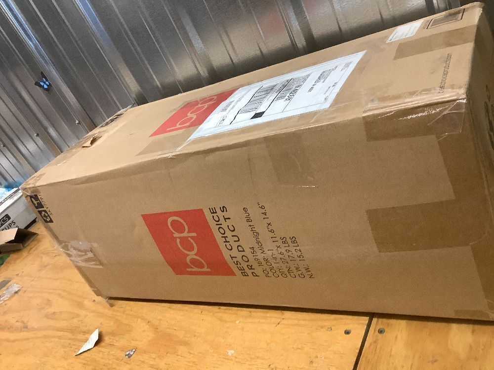 Folding Portable Midnight Blue Mattress Topper w/ Plush Foam - 4in - Image 2 - Lot 9405