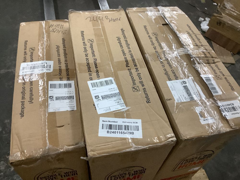 PHI VILLA 55 in. Linen Modern Loveseat Sofa in Gray with Sturdy Wooden Frame - Image 4 - Lot 9JF