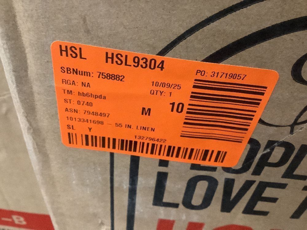 PHI VILLA 55 in. Linen Modern Loveseat Sofa in Gray with Sturdy Wooden Frame - Image 5 - Lot 9JF