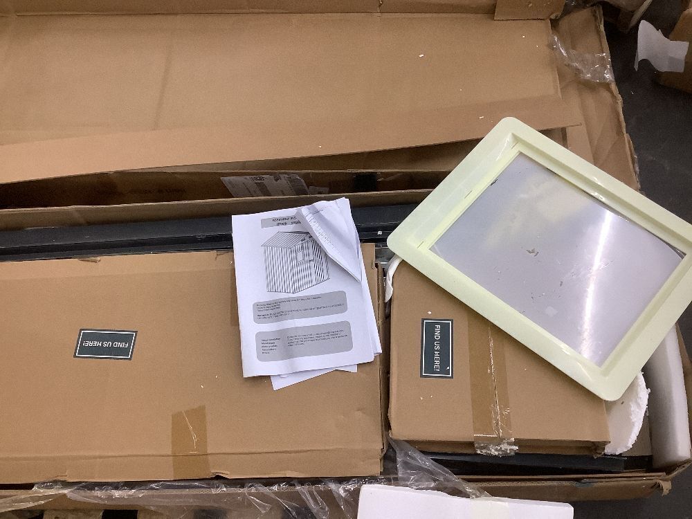 6x4 FT Outdoor Metal Storage Shed - Image 3 - Lot 32