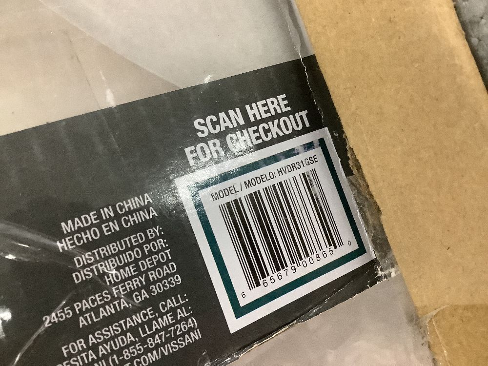 Vissani 3.1 cu. ft. 2-Door Mini Refrigerator in Stainless Steel with Freezer - Image 7 - Lot 67JF