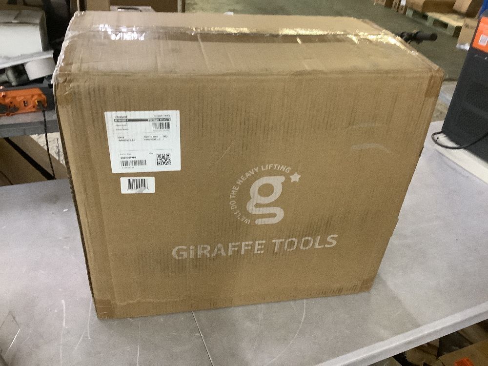 Giraffe Tools Garden Retractable Hose Reel-5/8 in.-90 ft., Wall Mounted, Light Grey - Image 2 - Lot 88JF