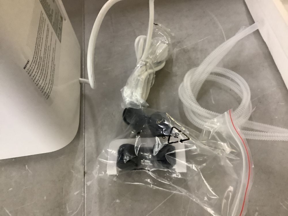 50 pt. 4,500 sq. ft. Dehumidifier in White with Drain Hose and Bucket, Auto Defrost, Low Noise - Image 3 - Lot 99JF