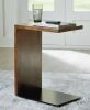 Signature DESIGN BY ASHLEY Wimshaw 12 in. Brown Rectangle Wood End Table - Thumbnail 1