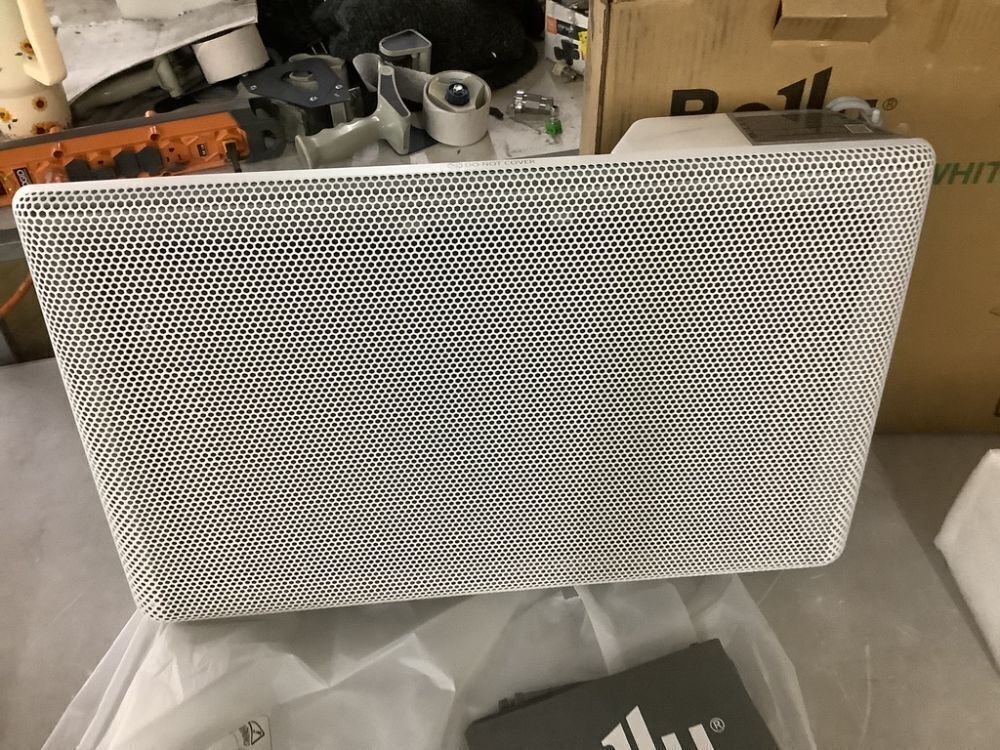 1500 W 16.54 in Electric Ceramic Convection Space Heater in White with Tip-Over Protection, APP Remote Control - Image 4 - Lot 151JF