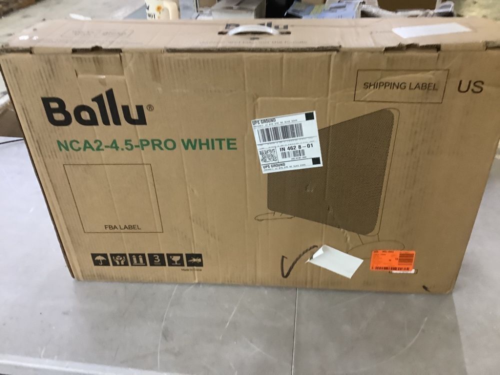 1500 W 16.54 in Electric Ceramic Convection Space Heater in White with Tip-Over Protection, APP Remote Control - Image 9 - Lot 151JF