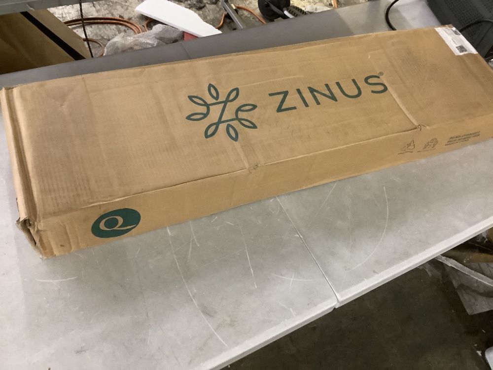 Zinus Classic 14 in. Black Metal Queen Platform Bed Frame - Image 2 - Lot 154JF