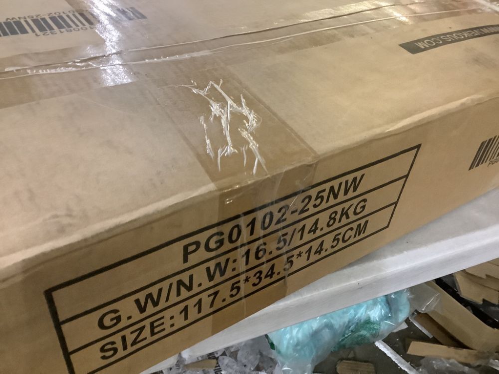 VEIKOUS 48 in. x 24 in. x 33 in. Wooden Raised Garden Bed with Lockable Wheels, Liner - Image 3 - Lot 155JF