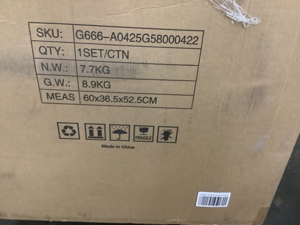 Portable White Outdoor Sink Hand Wash Basin with Toilet - Image 4 - Lot 162JF