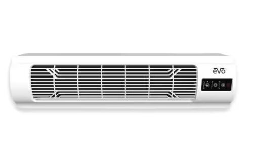 Evo 25 in 4 Fan Speeds Window Fan in White with Adjustable Side Panels - Lot 167JF