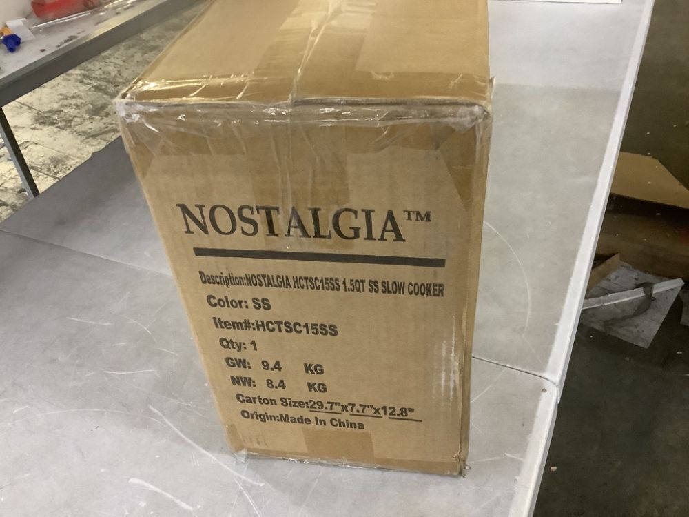 Nostalgia 3-Station 1.5 qt. Stainless Steel Slow Cooker Buffet - Image 5 - Lot 168JF