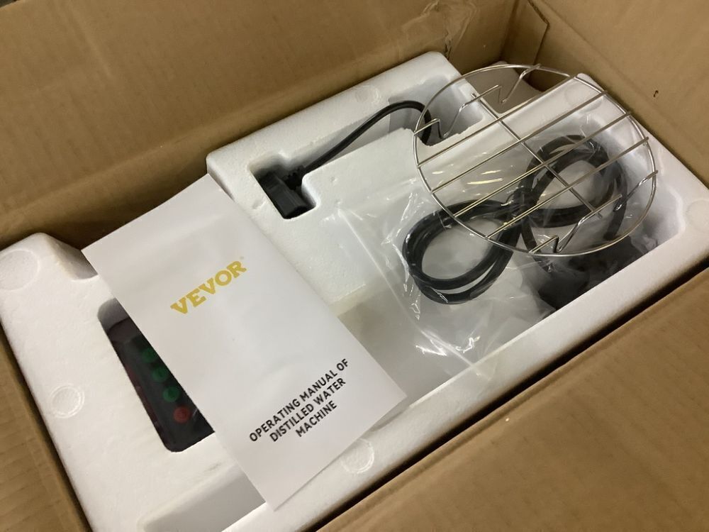 1.1Gal. Water Distiller, 0. 3Gal. /H, 750W Stainless Steel - Image 3 - Lot 170JF