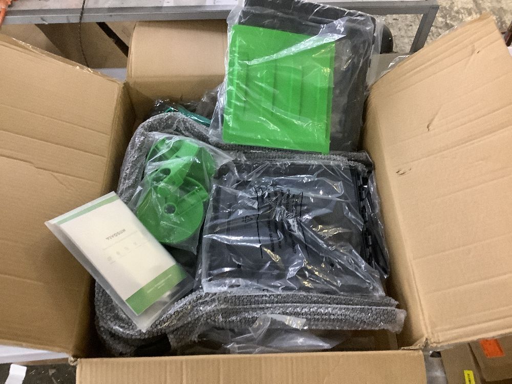 VIVOSUN 18.5 Gal. Heavy-Duty Tumbling Composter with Sliding Door - Image 2 - Lot 255JF