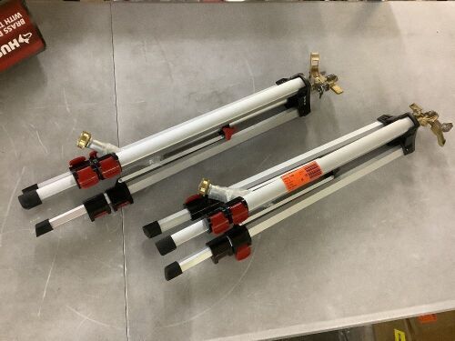 Lot of (2) Husky Metal Pulsating Sprinkler with Tripod - Lot 262JF