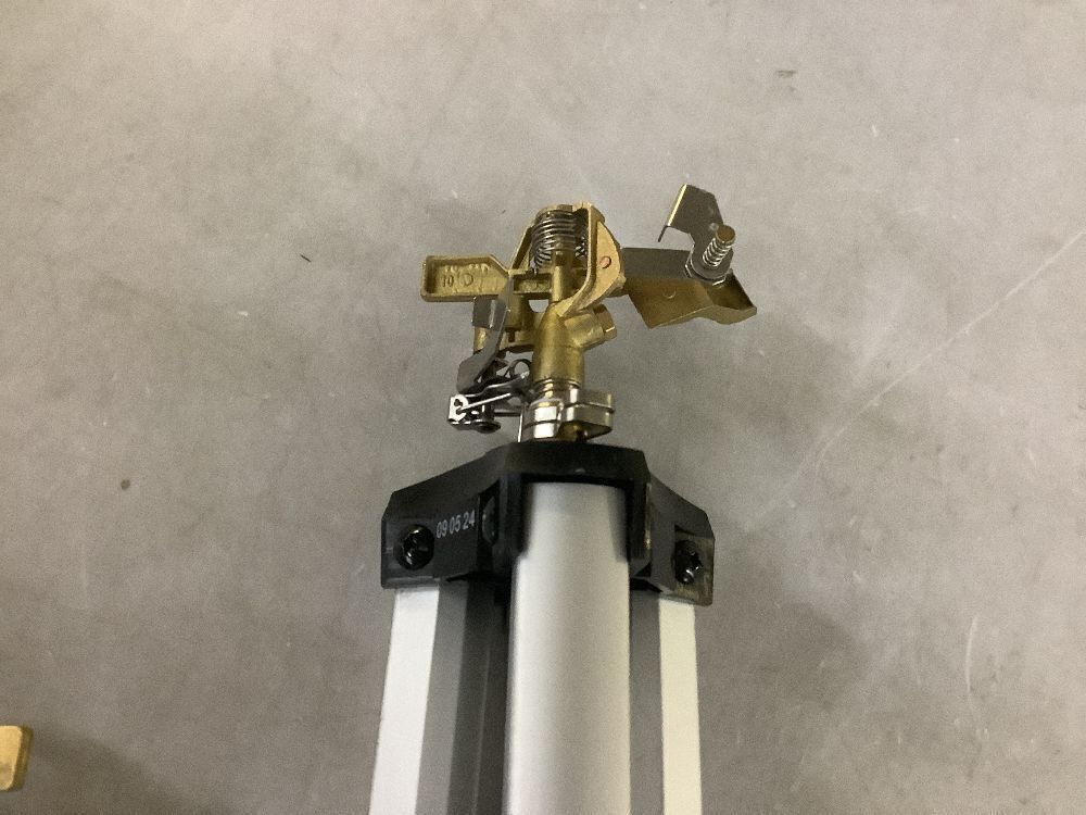 Lot of (2) Husky Metal Pulsating Sprinkler with Tripod - Image 2 - Lot 262JF