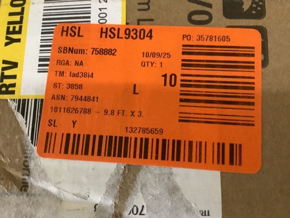 Outsunny 9.8 ft. x 3.9 ft. Coffee Non-Screw Freestanding Patio Sun Shade Shelter with Support Pole - Image 5 - Lot 263JF