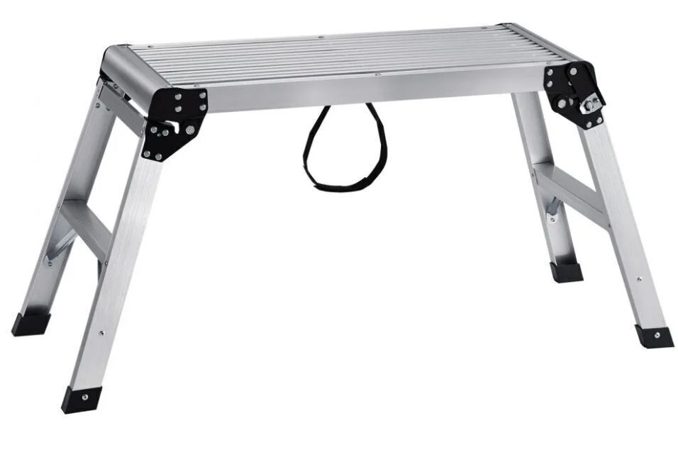 VEVOR Aluminum Folding Work Platform, 330 lbs Load Capacity - Image 1 - Lot 265