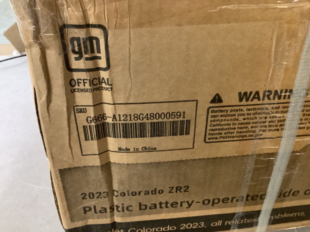 Chevrolet Colorado ZR2 Electric Ride on Toy - Image 4 - Lot 268