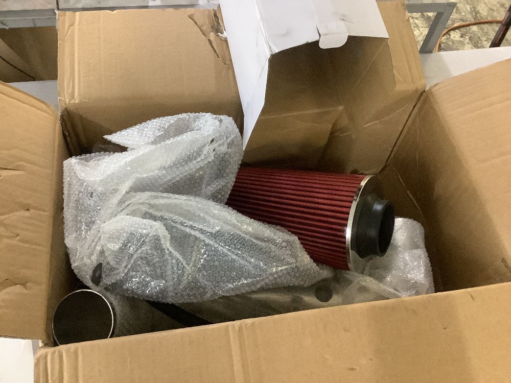 3" Heat Shield Cold Air Intake Kit + Filter for 1998-03 Sonoma 2.2L - Image 1 - Lot 356