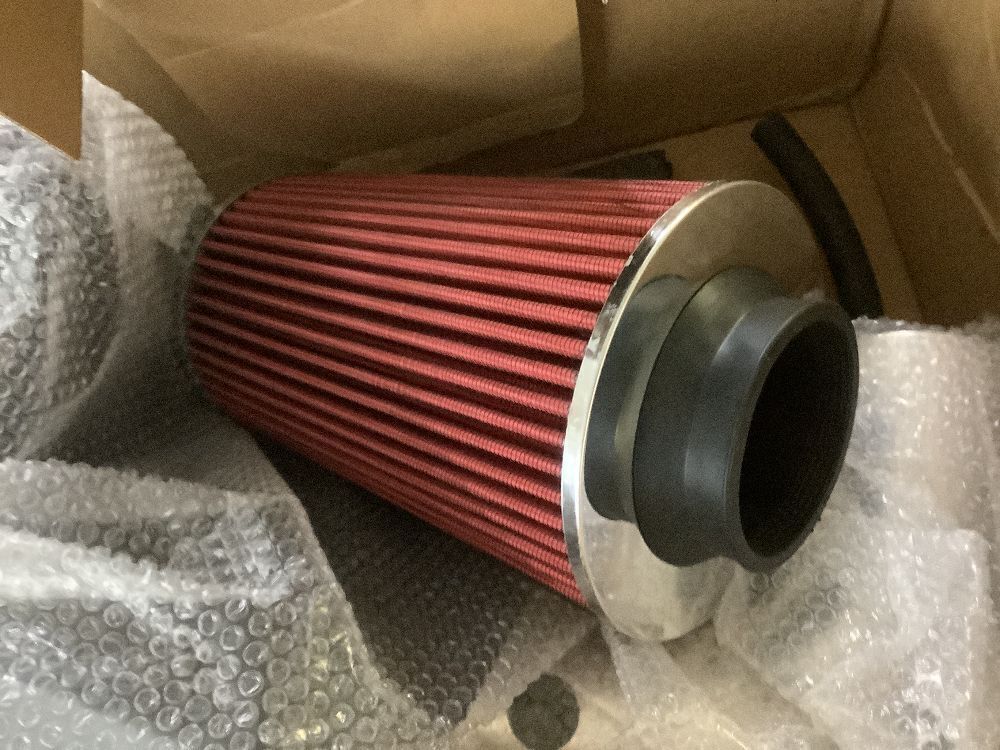 3" Heat Shield Cold Air Intake Kit + Filter for 1998-03 Sonoma 2.2L - Image 2 - Lot 356