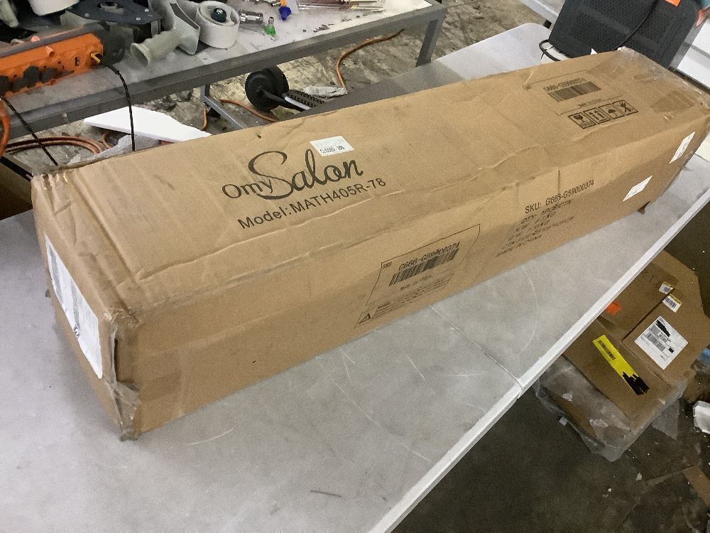 OmySalon 4' x 5' Salon Anti Fatigue Mat for Round Base Styling Chair 7/8in Thick - Image 2 - Lot 358