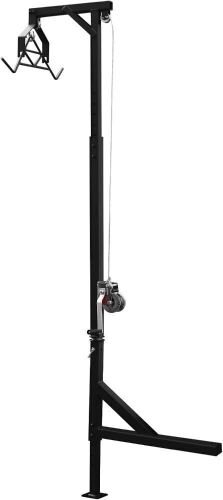 Hitch Mounted Deer Hoist, 600 lbs Capacity, 102" Adjustable Height - Lot 361