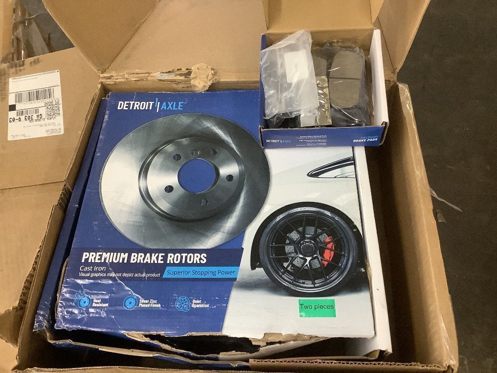 Detroit Axle Rear Brake Kit for Chevy GMC Silverado Sierra Suburban Yukon XL 1500 Escalade - Image 1 - Lot 364