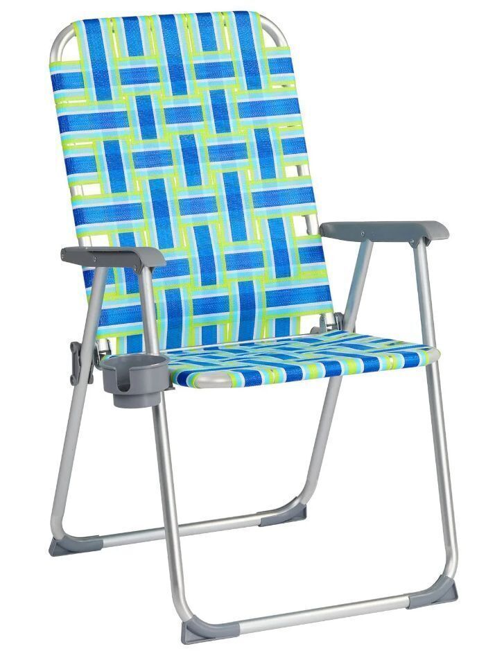VINGLI Folding Webbed Lawn Chair - Image 1 - Lot 365