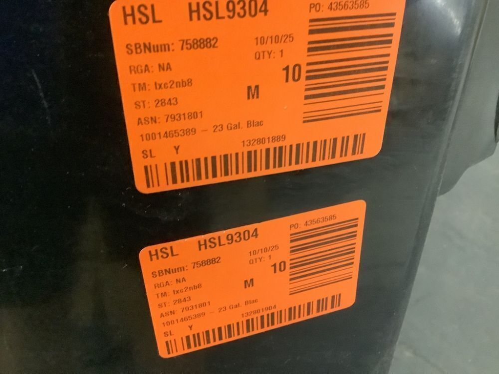 Lot of (2) United Solutions 23 Gal. Black Highboy Waste Container - Image 4 - Lot 754JF