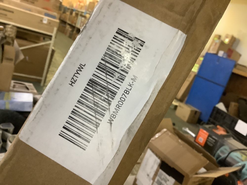 Arched Aluminum Alloy Framed Decorative Wall Mirror - Image 5 - Lot 756JF