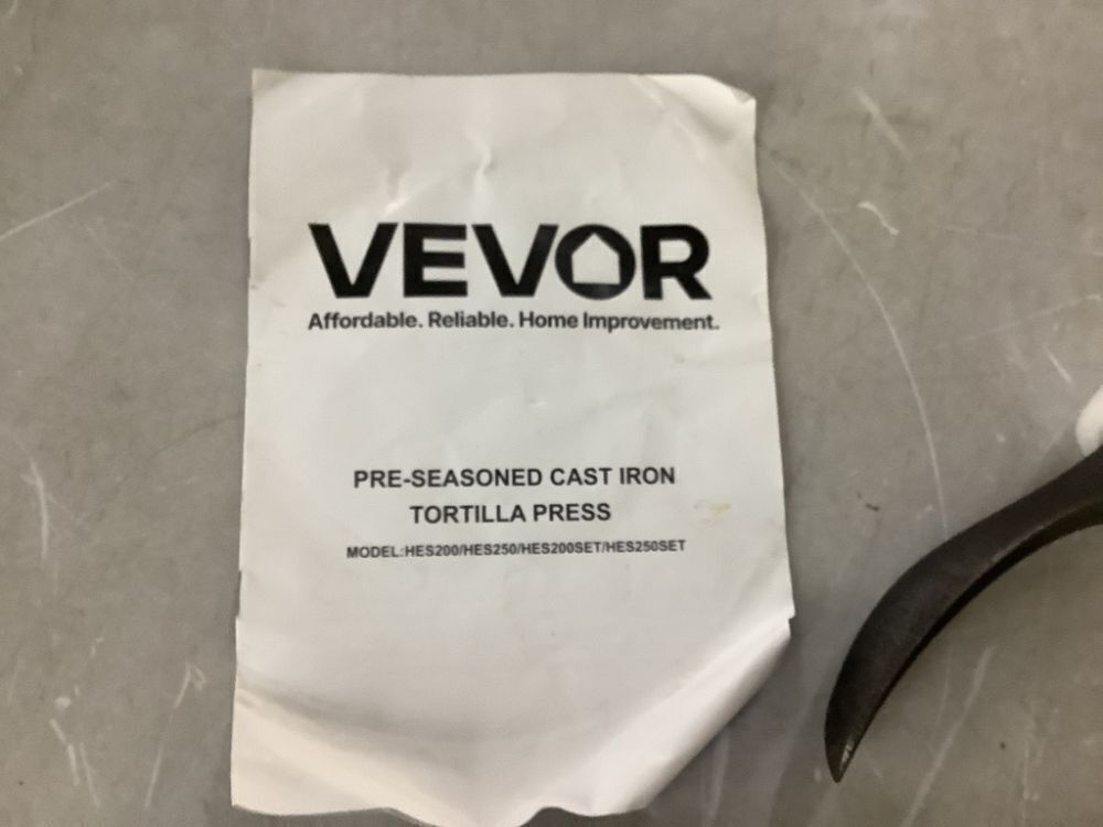 8 In. Cast Iron Tortilla and Roti Press - Image 5 - Lot 761JF
