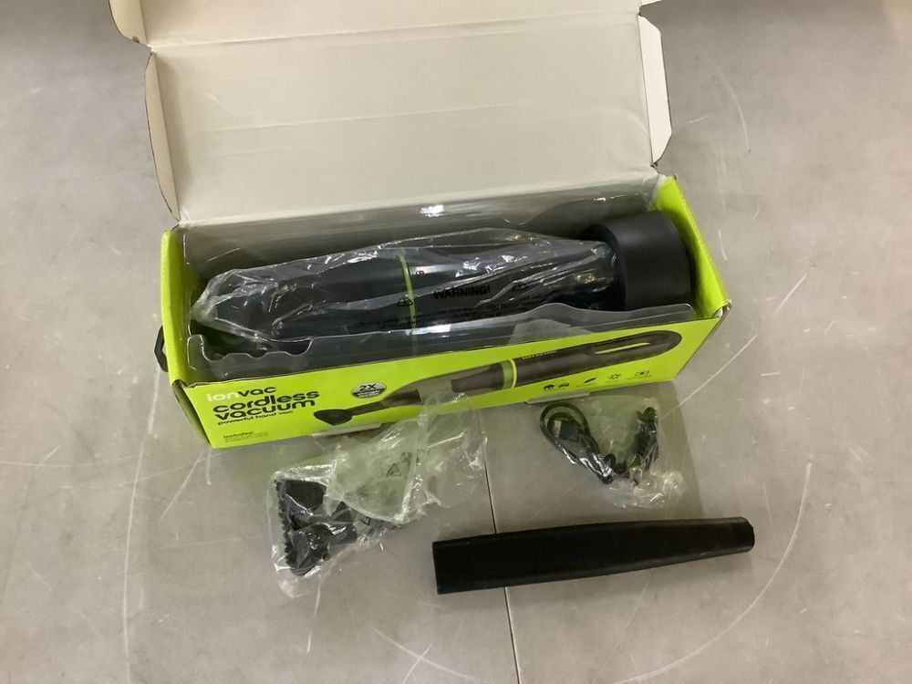 IonVac Handheld Cordless Vacuum - Image 2 - Lot 762JF