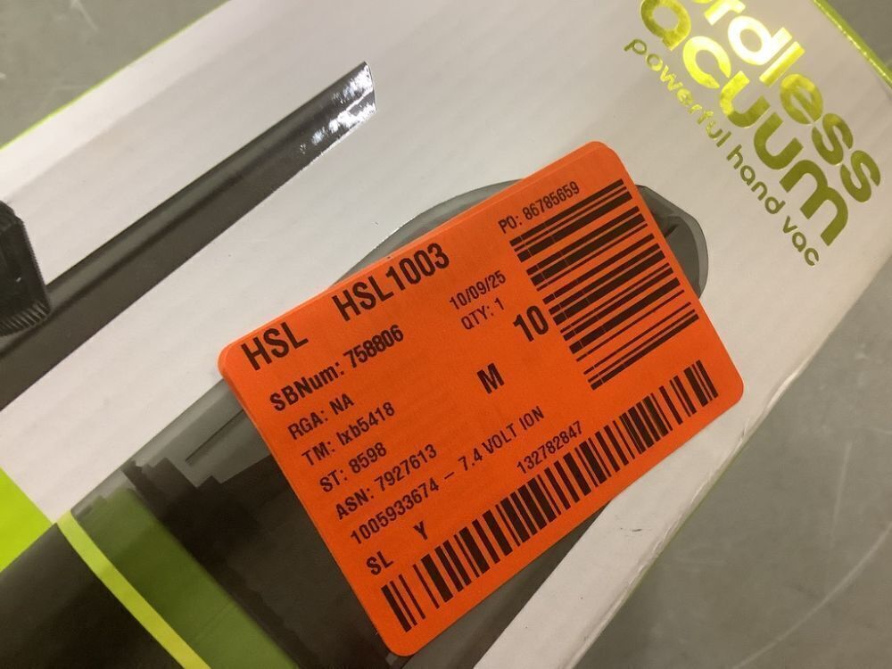 IonVac Handheld Cordless Vacuum - Image 5 - Lot 762JF