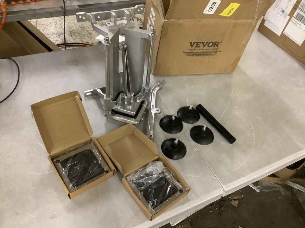 VEVOR Stainless Steel and Aluminum Alloy Vegetable Cutter 1/4 in.+3/8 in.+1/2 in. - Image 2 - Lot 763JF