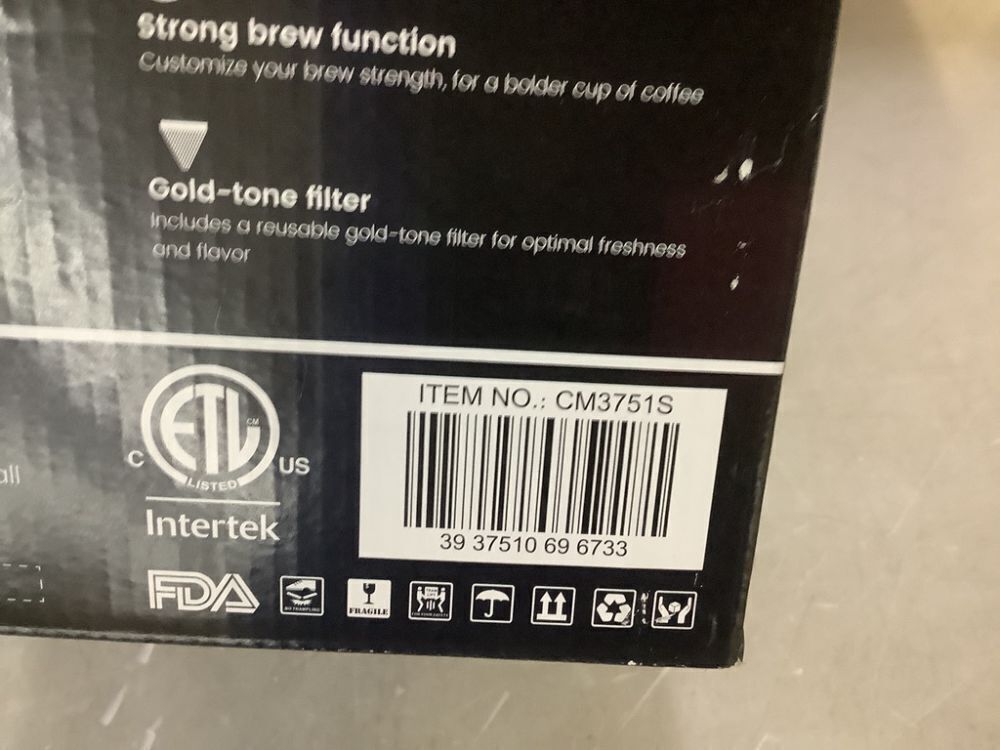 COWSAR 14-Cup Coffee Maker with Carafe Brewer & Timing Function in Silver - Image 6 - Lot 765JF