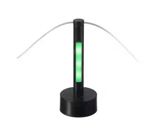 10 in. Personal Fly Fan in Black with RGB Light (2-Pack) - Lot 766JF
