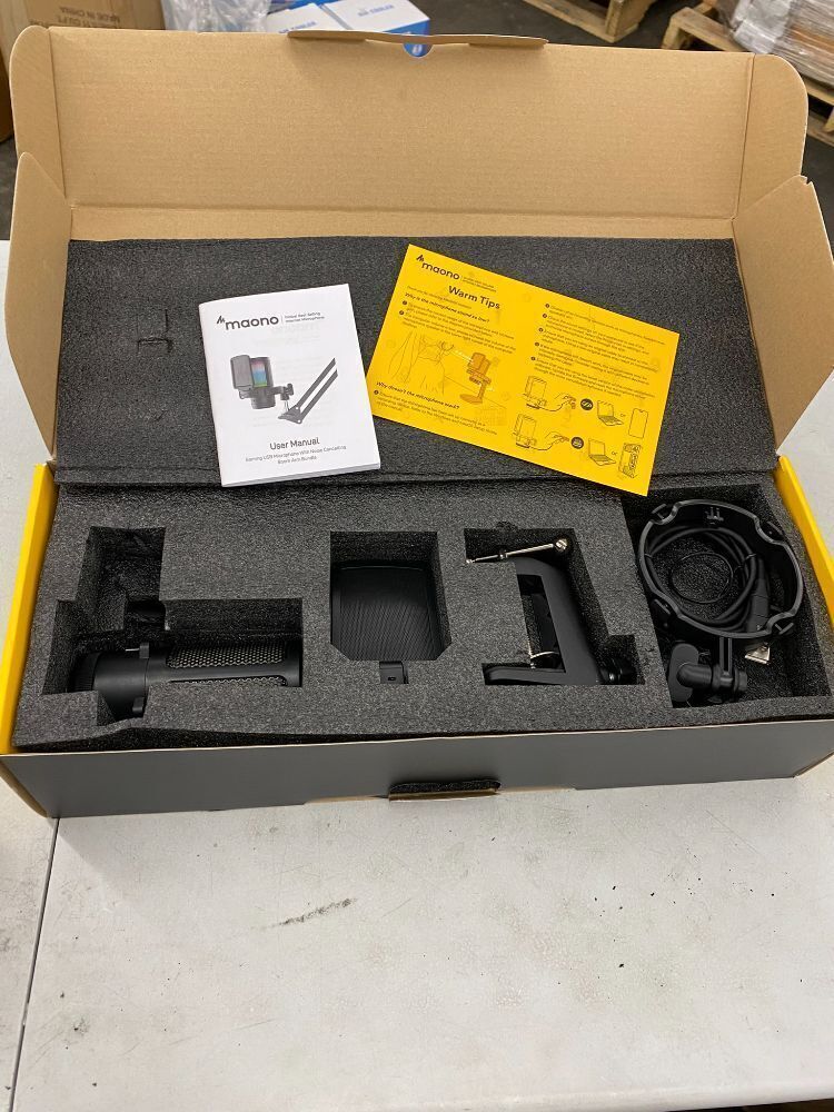 Maono Condenser USB Gaming RGB Microphone - Image 3 - Lot 511