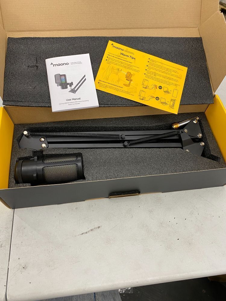 Maono Condenser USB Gaming RGB Microphone - Image 4 - Lot 511