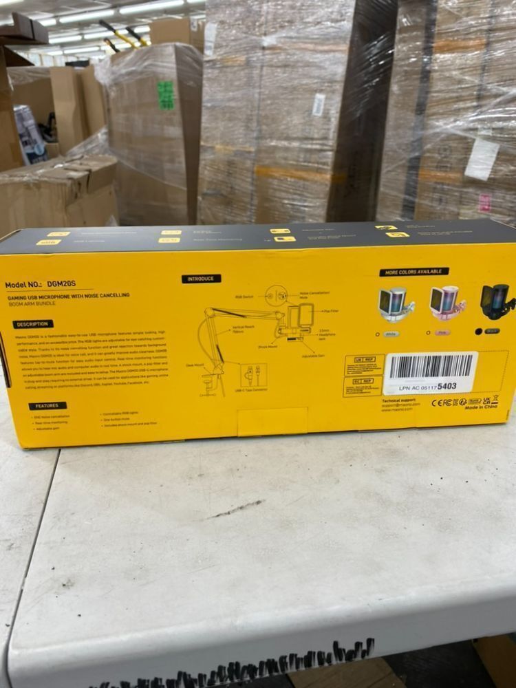 Maono Condenser USB Gaming RGB Microphone - Image 6 - Lot 511