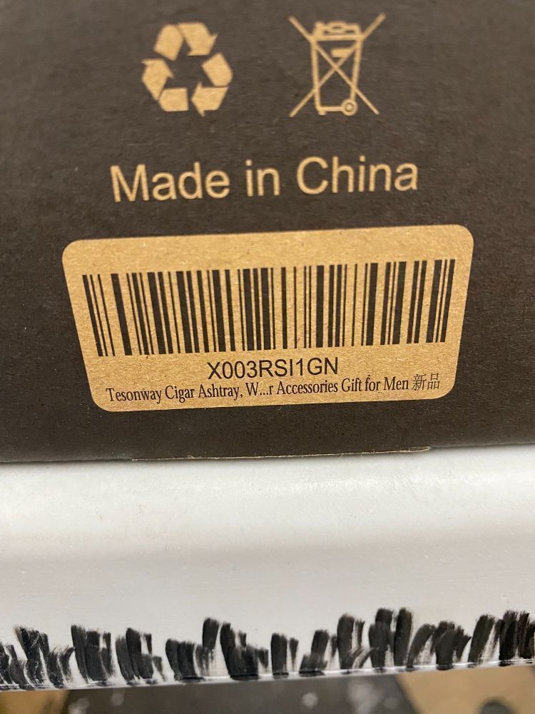 Wooden Cigar Ashtray with Cigar Cutter, Phone Tablet Holder, Cigar Holder, Accessories Drawer and Lighter Slot - Image 5 - Lot 516