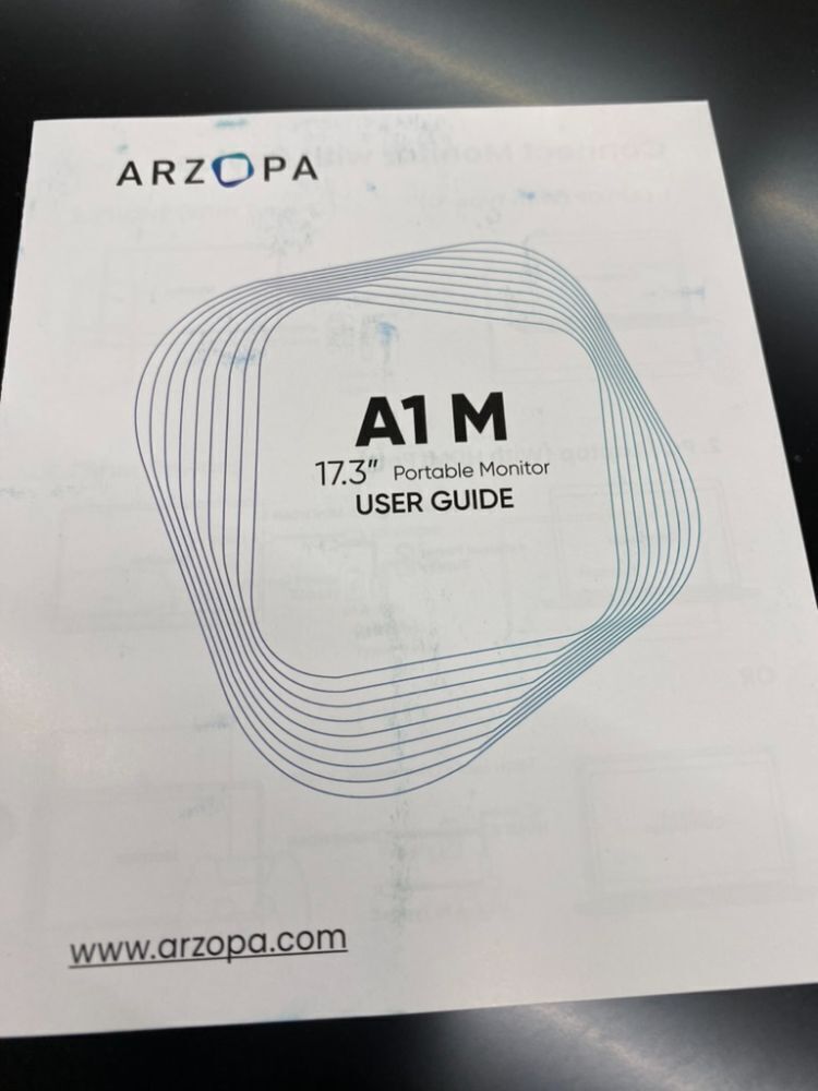 ARZOPA 17.3" Portable Monitor with Built-in Kickstand, 1080P FHD 103% sRGB IPS - Image 5 - Lot 518