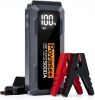 Povasee 5000A Car Battery Jump Starter, 12V with 3" LCD Display Power Bank/Dual Output/LED Light - Thumbnail 1