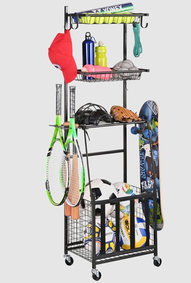 PLKOW Sports Equipment Storage Rack - Image 1 - Lot 718