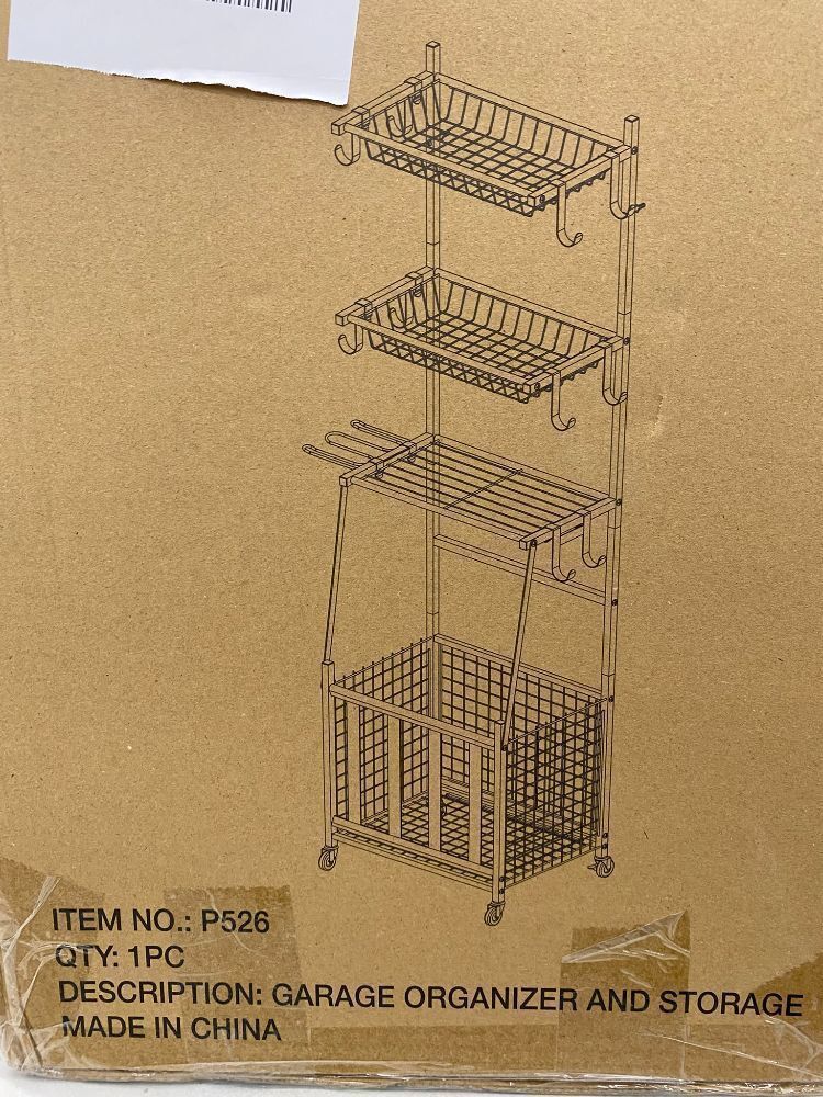 PLKOW Sports Equipment Storage Rack - Image 4 - Lot 718