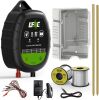 Lifence AC&DC 2 in 1 Powered Supply 8 Mile Electric Fence Energizer - Crack in Plastic Box - Thumbnail 1