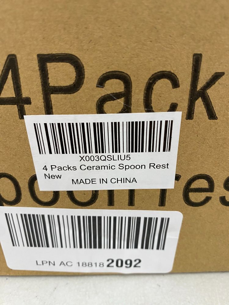 Lot of MalaCasa Porcelain Soup Bowls 4pc, MalaCasa Porcelain Salad Bowls, 8 pc & Ceramic Spoon Rest, 4 pc - Image 9 - Lot 720