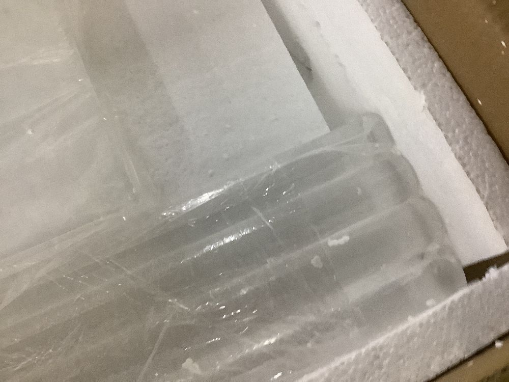 Clear Acrylic Makeup Desk 31.5 Inch with Drawer - Image 4 - Lot 368