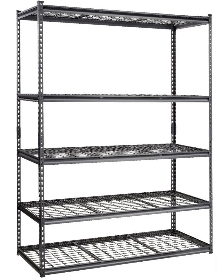 VEVOR 5-Tier Adjustable Storage Shelving Unit, 2000 lbs Capacity, 60" L x 24" W x 78" - Image 1 - Lot 369
