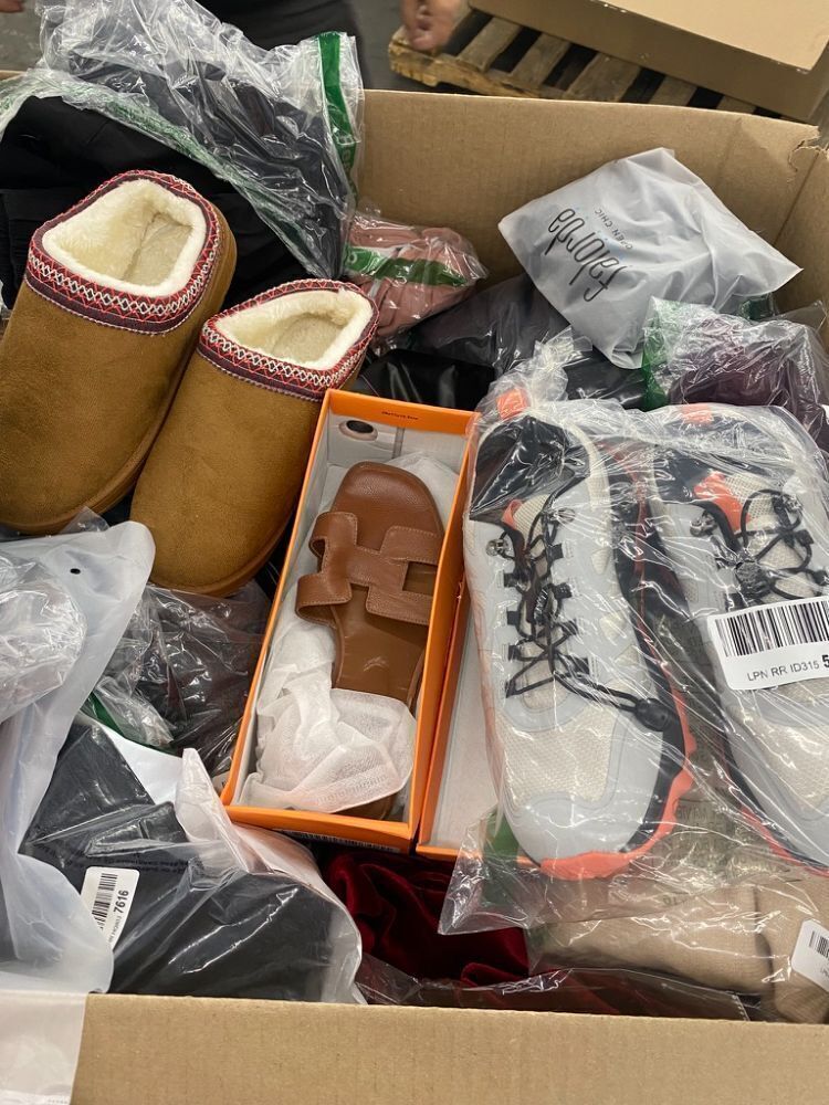 Coffin Box of Clothing & Shoes - Uninspected - Image 4 - Lot 423