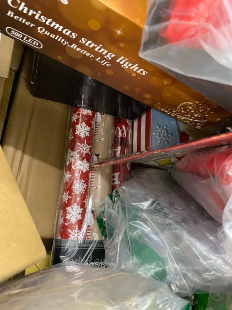 Coffin Box of Christmas Items - Uninspected - Image 7 - Lot 430